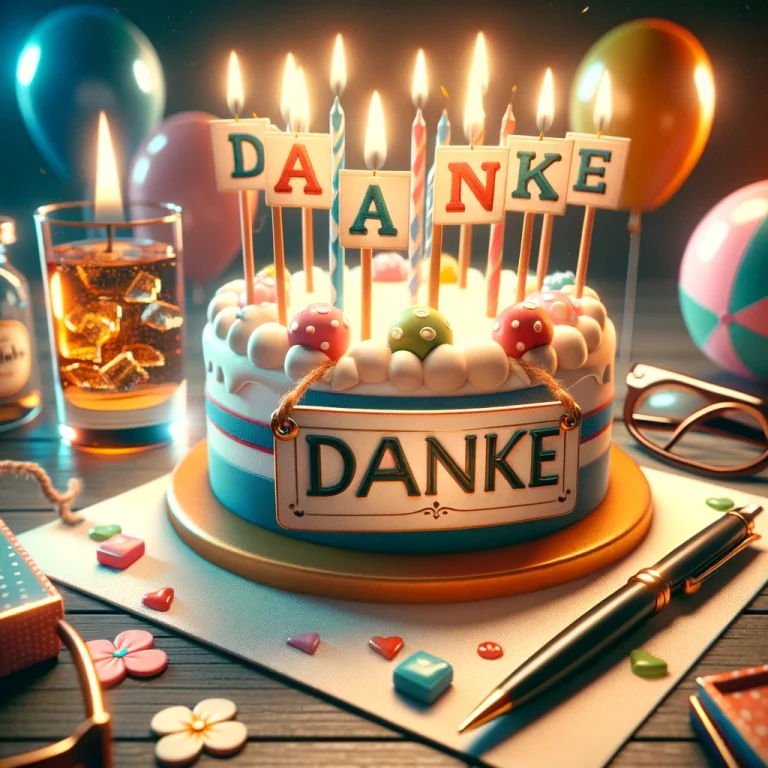Zum Geburtstag Danke Sagen