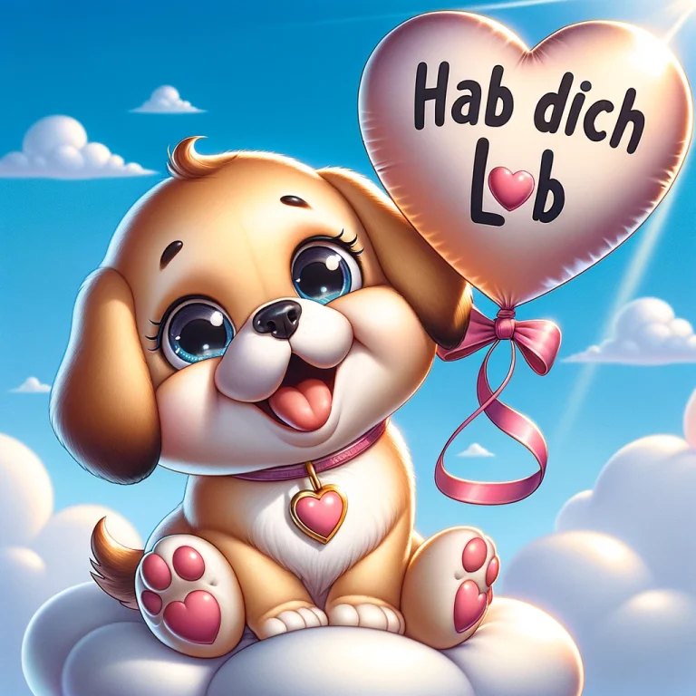 remake with text Hab dich lieb