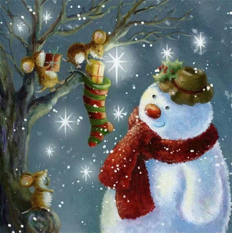 Deko Schneemann