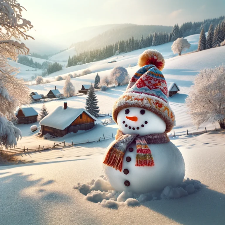 Foto Schneemann