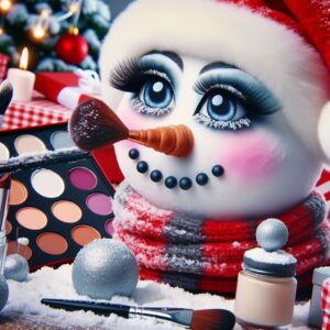 Schminken Als Schneemann 1 300x300 - Weihnachten Bilder Clipart