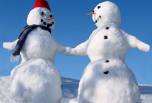 Bild von Schneemann Frau bilder fürs handy