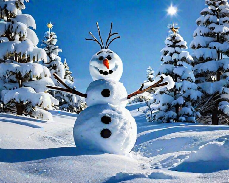 Schneemann Olaf