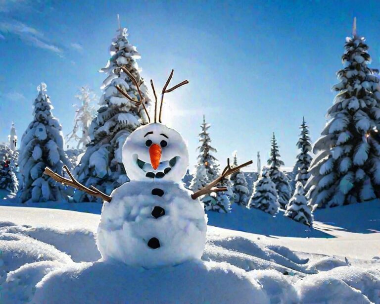 Schneemann Olaf Bilder