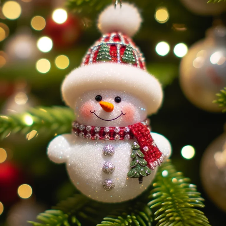 Weihnachtsbaumschmuck Schneemann
