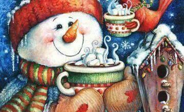 Witzige Schneemann Bilder