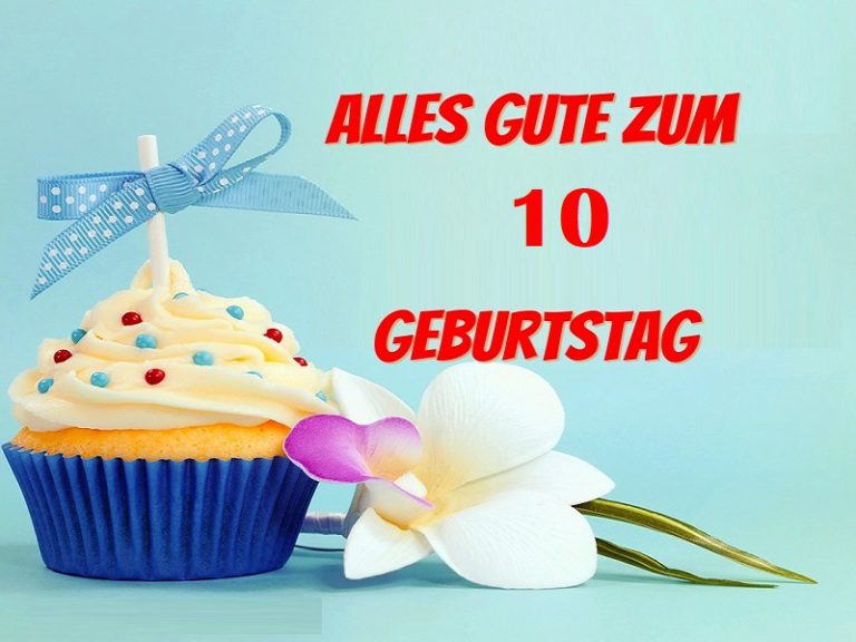 Alles Gute Zum 10 Geburtstag