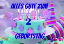 Bild von Alles Gute Zum 2 Geburtstag bilder fürs handy