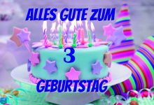 Bild von Alles Gute Zum 3 Geburtstag bilder fürs handy
