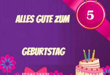 Bild von Alles Gute Zum 5 Geburtstag bilder fürs handy