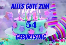 Bild von Alles Gute Zum 54 Geburtstag bilder fürs handy