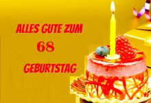 Bild von Alles Gute Zum 68 Geburtstag bilder fürs handy