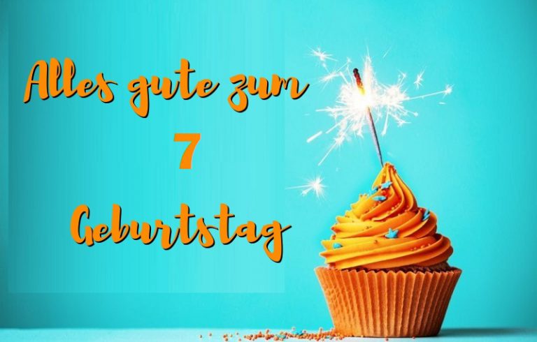 Alles Gute Zum 7 Geburtstag
