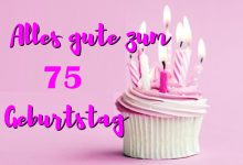 Bild von Alles Gute Zum 75 Geburtstag bilder fürs handy