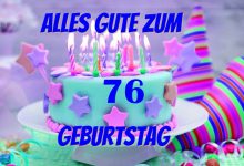 Bild von Alles Gute Zum 76 Geburtstag bilder fürs handy