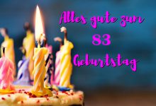 Bild von Alles Gute Zum 83 Geburtstag bilder fürs handy