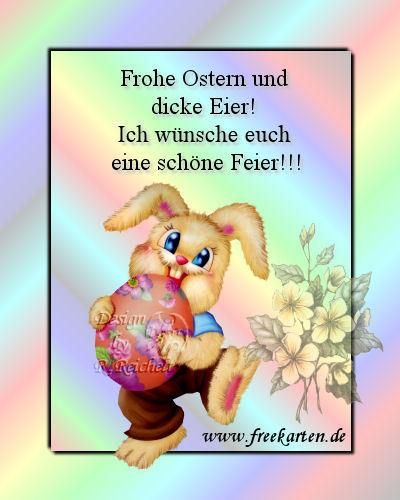 Lustige Osterkarten Kostenlos Bilder und Sprüche für Whatsapp und