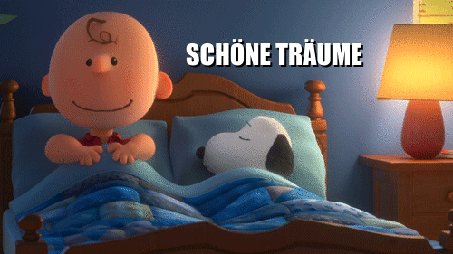 Schöne Träume - Schöne Träume Snoopy Animiert gif für whatsapp