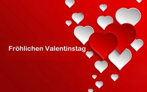 fröhlichen Valentinstag