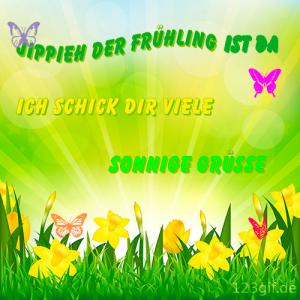 Frühlingsanfang zitate Bilder und Sprüche