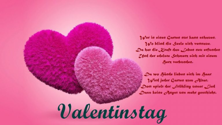 valentinstag karte text