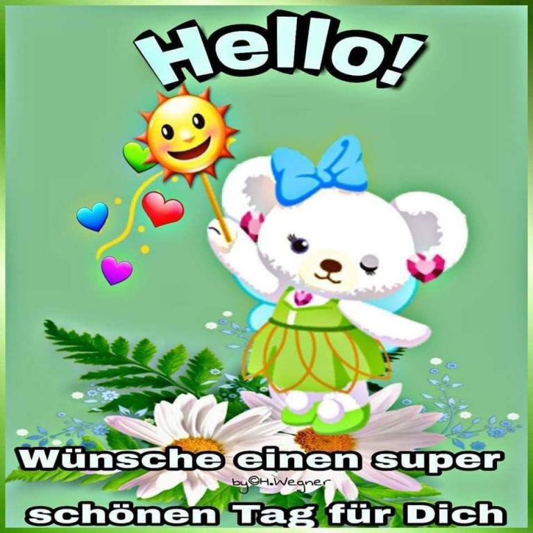 Freundliche Grüsse Und Einen Schönen Tag