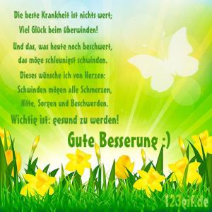 Liebe Genesungswünsche Bilder und Sprüche