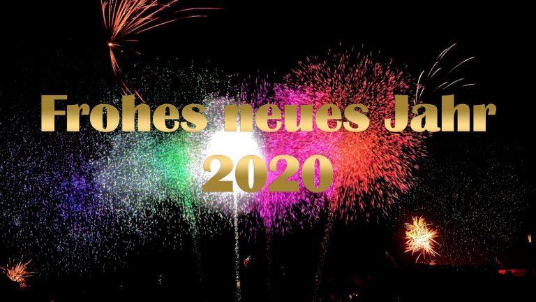 Frohes Neues Jahr 2020 fur facebook