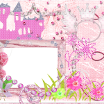 Fotorahmen Princess Palace Liebesrahmen 150x150 - Fotorahmen Fotorahmen mit rosa und grünen Blumen Liebesrahmen