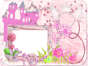 Fotorahmen Princess Palace Liebesrahmen 300x225 - Fotorahmen Fotorahmen mit rosa und grünen Blumen Liebesrahmen