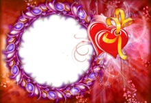 Bild von Fotorahmen Shining Hearts Love Frames bilder fürs handy