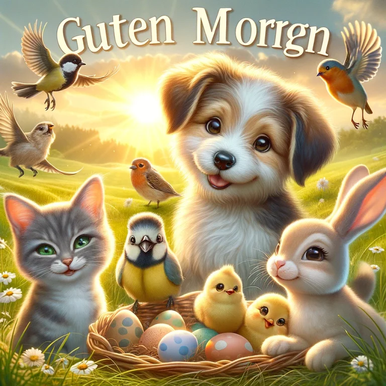Guten Morgen Bilder Mit Tieren
