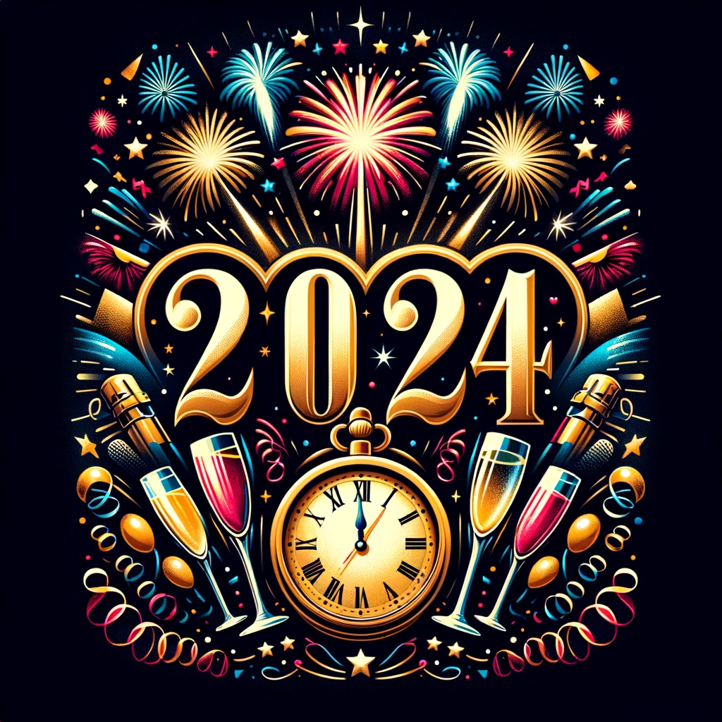 Frohes neues Jahr 2024