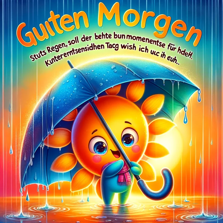 Guten Morgen Montag regen bilder kostenlos
