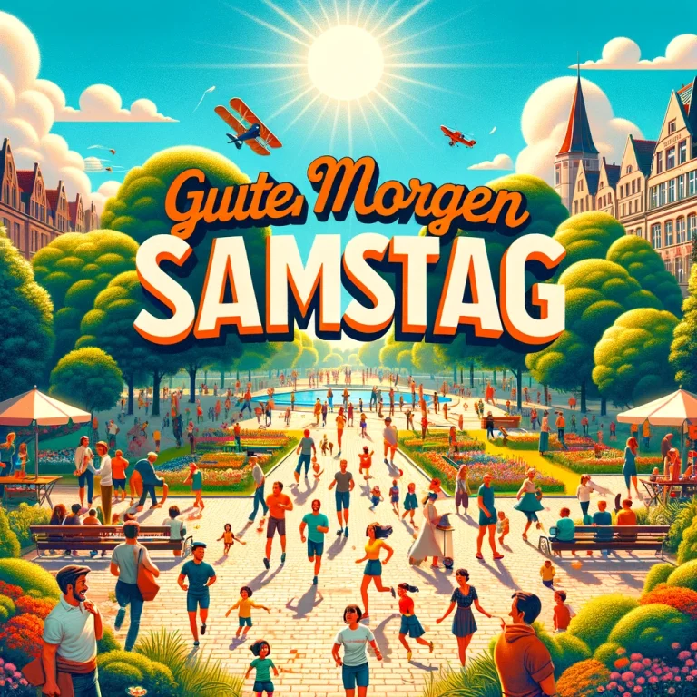 Guten Morgen Samstag
