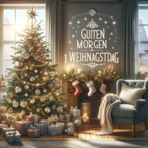 1. Weihnachtstag Guten Morgen