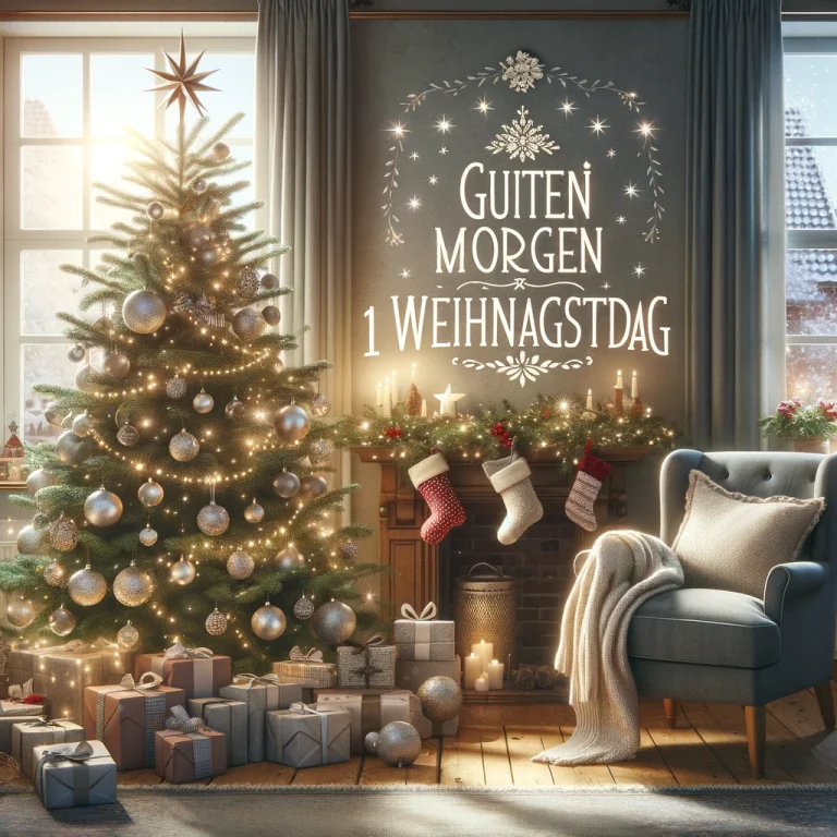 1. Weihnachtstag Guten Morgen