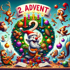 2 Advent Bilder Lustig kostenlos 300x300 - Lustige Adventssprüche