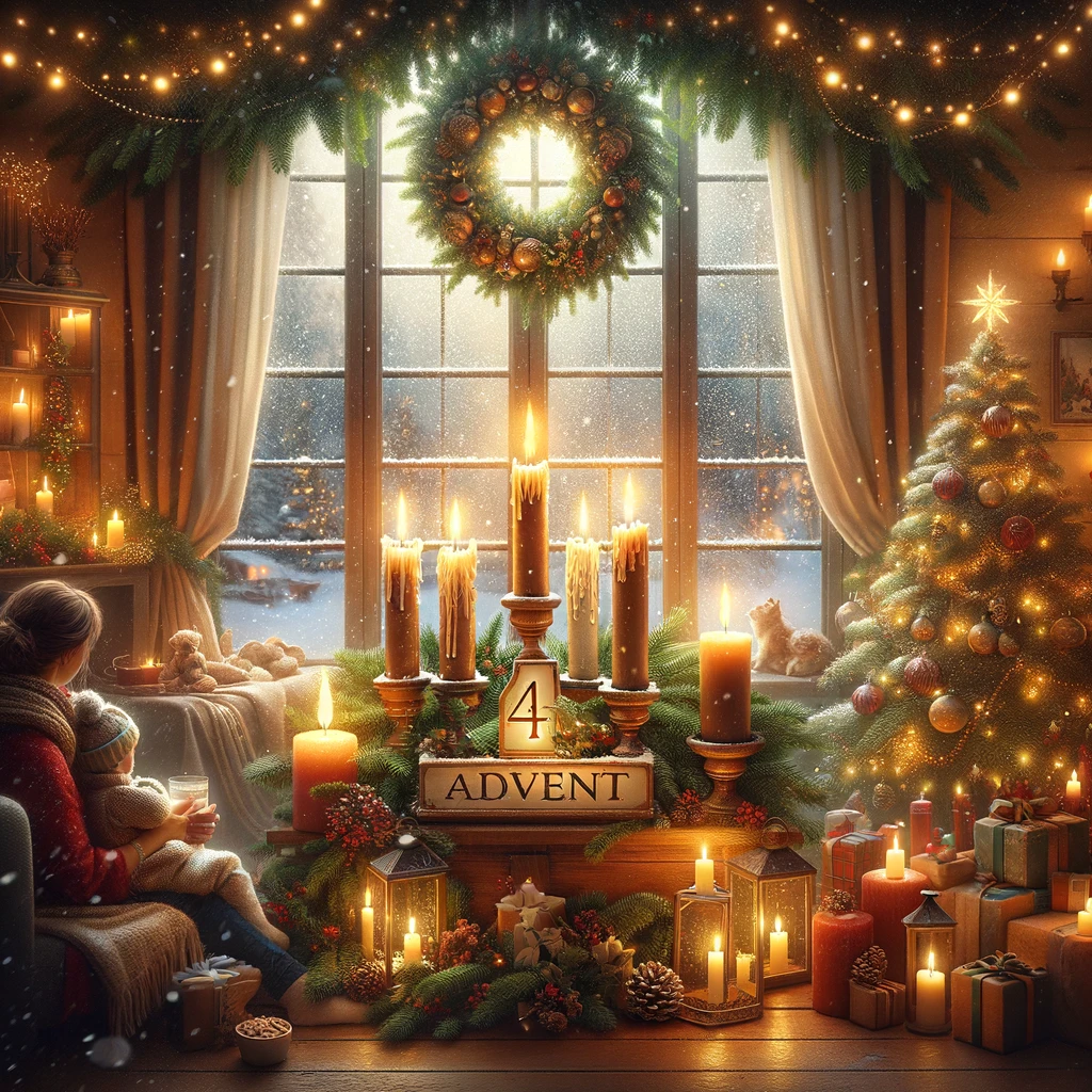 Adventsgruesse Zum 4. Advent Bilder Kostenlos Fuer Whatsapp - Adventsgrüsse Zum 4. Advent Bilder Kostenlos Für Whatsapp