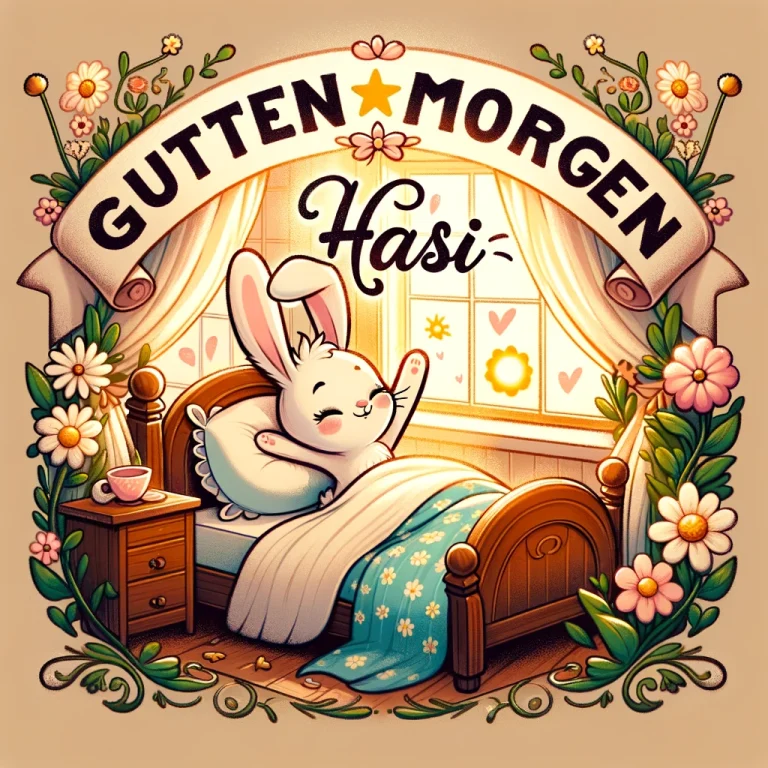 Guten Morgen Hasi bilder