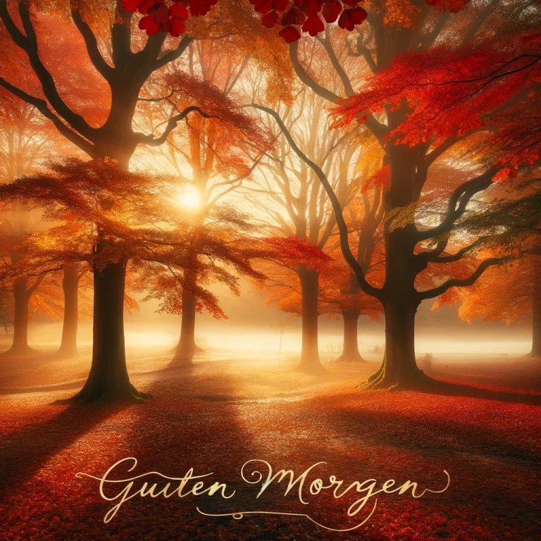 Guten Morgen Herbst bilder kostenlos