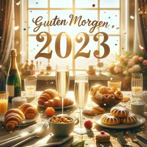 Letzter Tag im Jahr Guten Morgen 2023