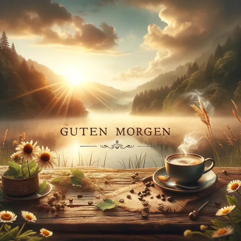 Naturbilder Sonnenaufgang kaffee Guten Morgen