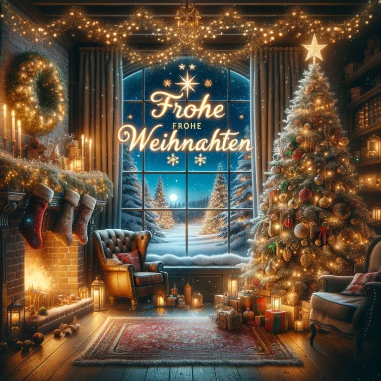 Schönen Heiligabend und Frohe Weihnachten