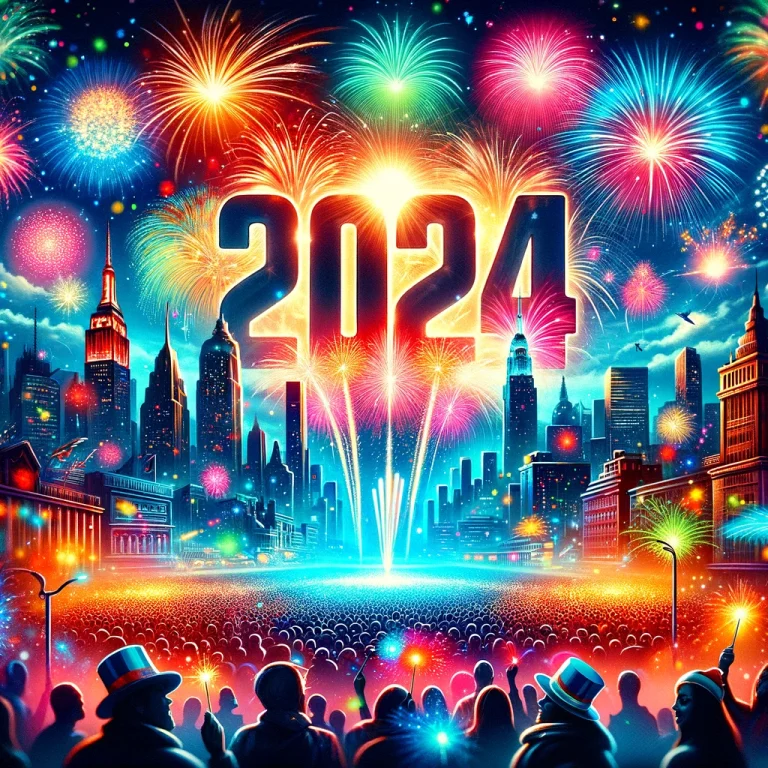 Silvester bilder 2024