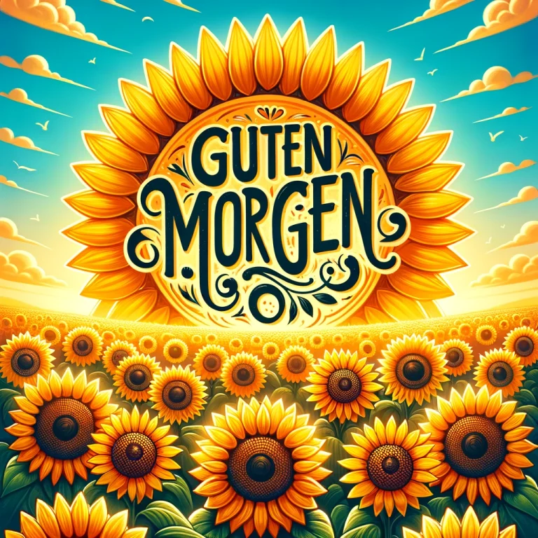 Sonnenblumen Guten Morgen bilder