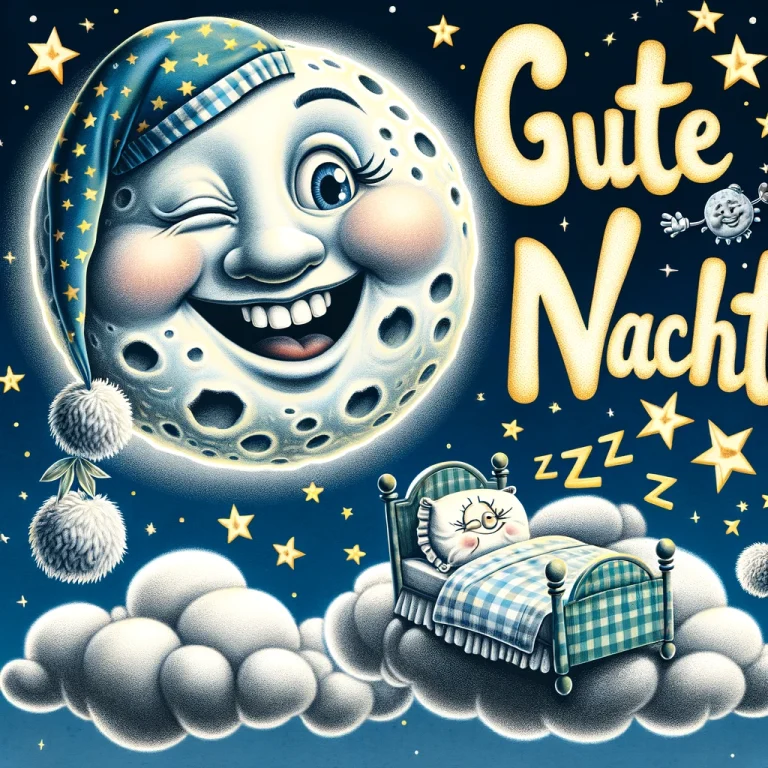 Witzig Gute Nacht lustig
