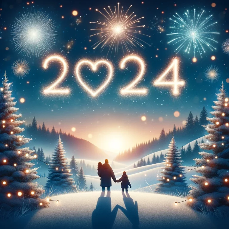Ein Gesundes und Glückliches Neues jahr 2024