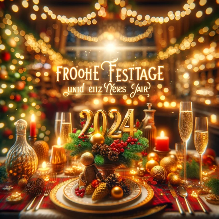 Frohe Festtage und Ein Gutes Neues Jahr