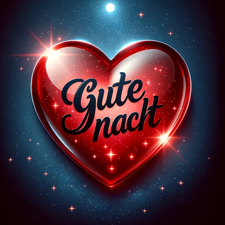 gute nacht und süße träume mein schatz
